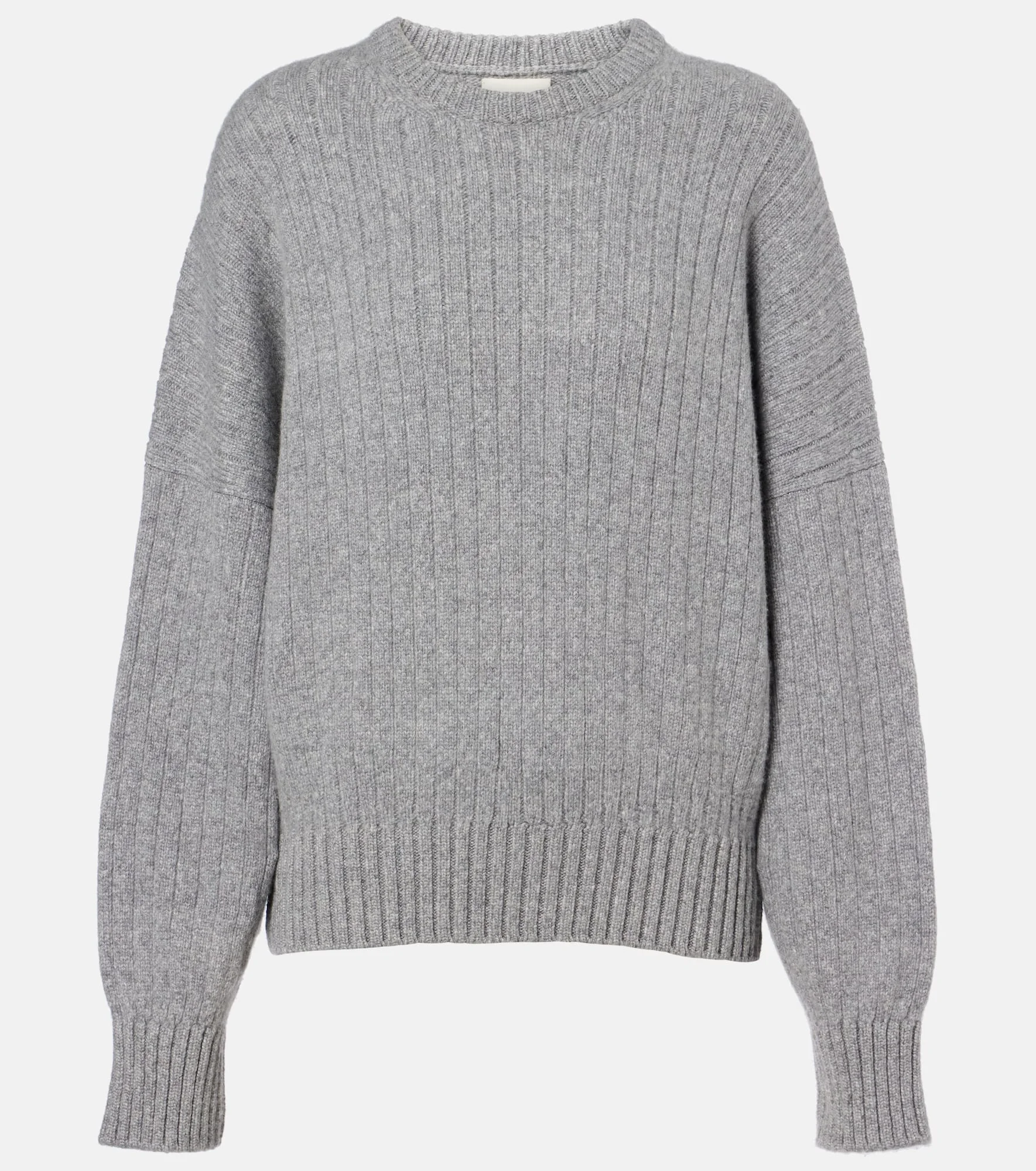 Lennox ribbed-knit cashmere sweater - 1