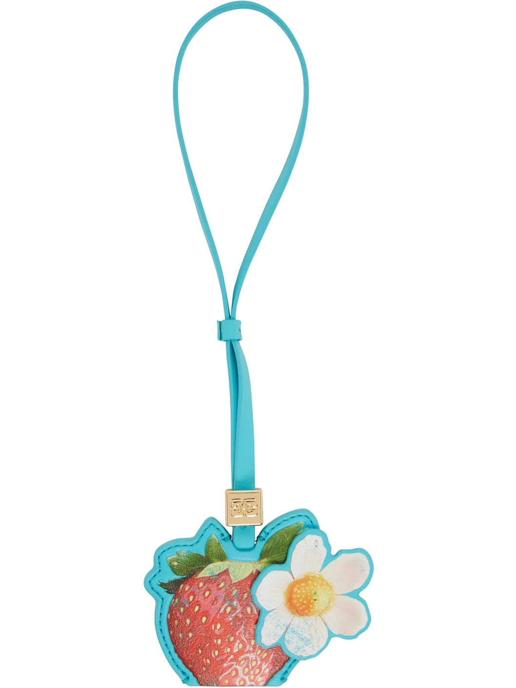 Blue Strawberry Keychain - 1