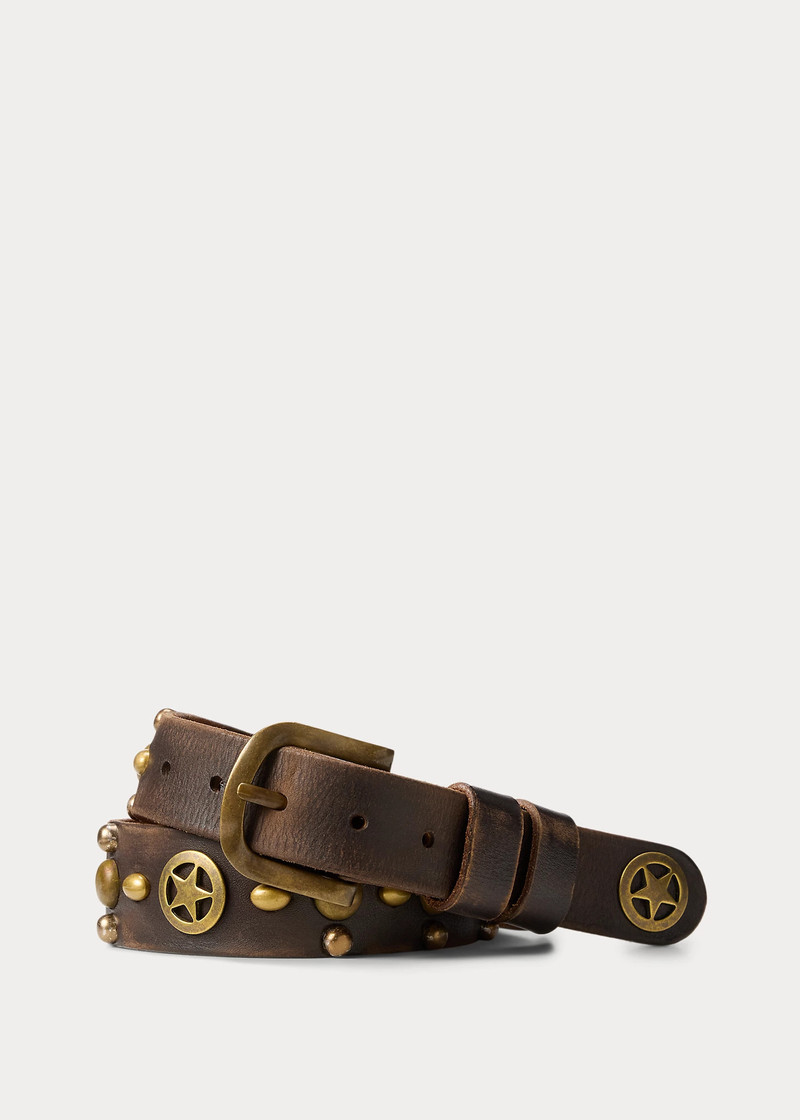 Studded Leather Belt 1