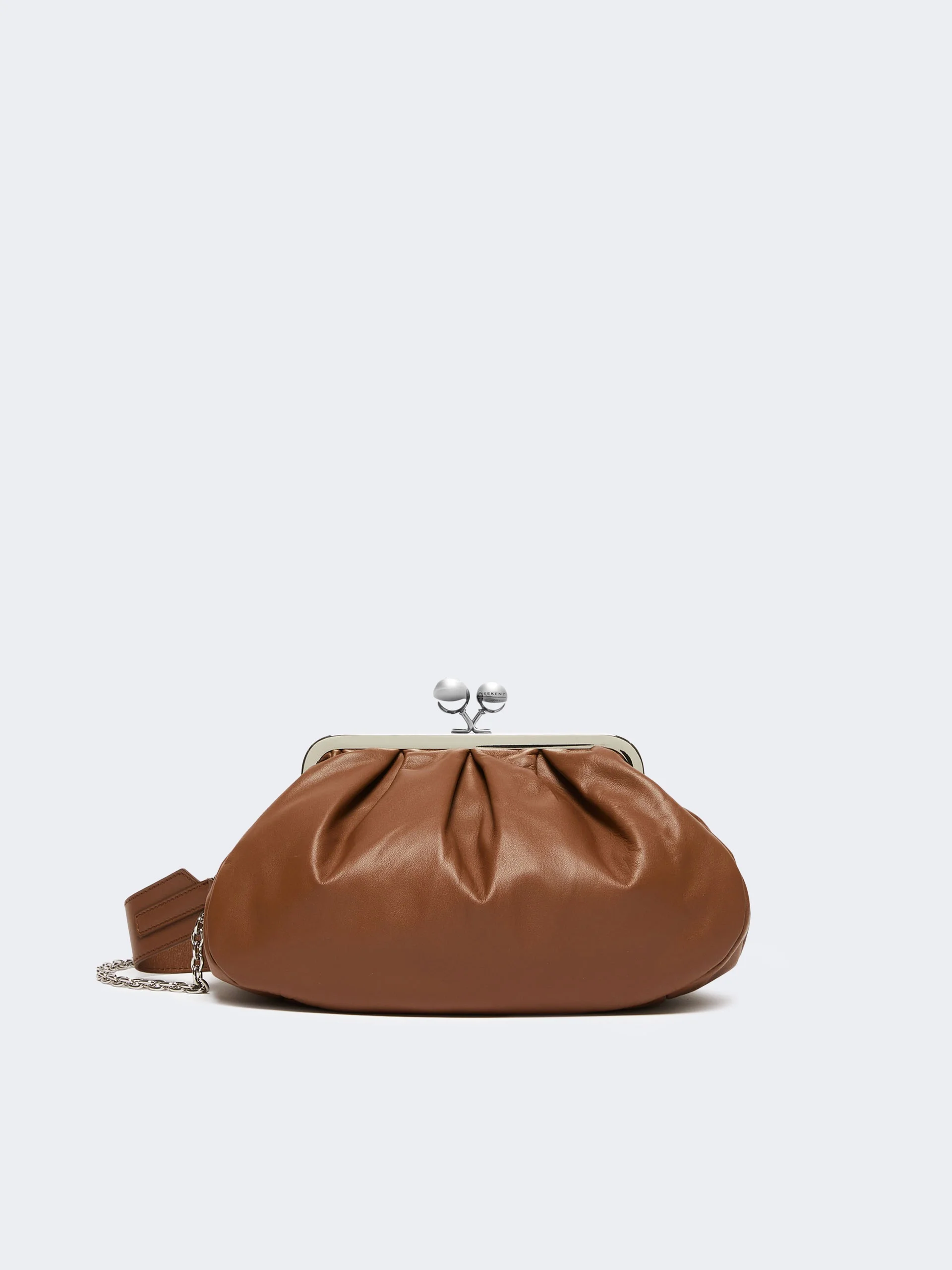 CUBICO Medium sheepskin Pasticcino Bag - TOBACCO - 1
