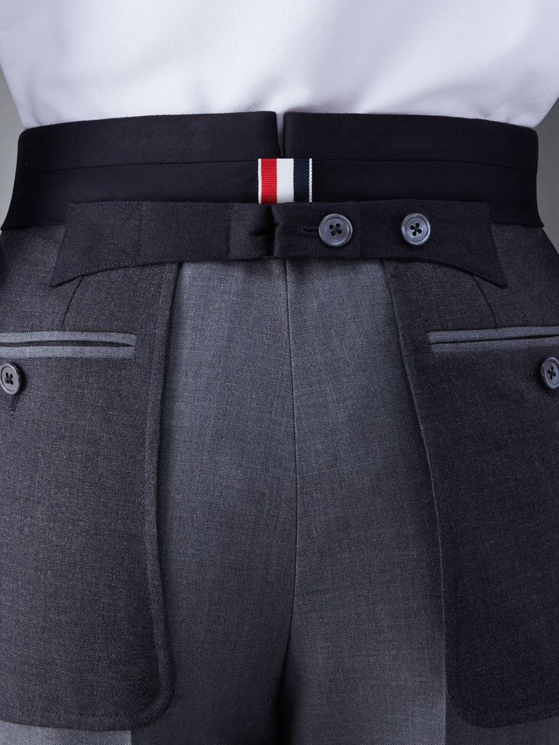 Twill Classic Backstrap Trouser 4