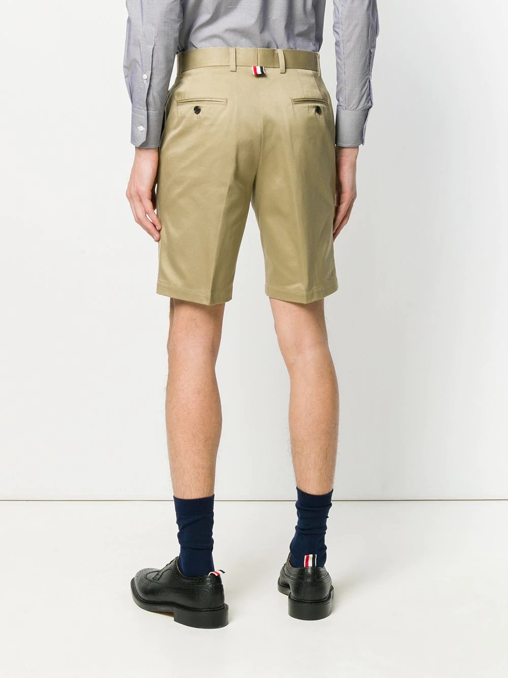 Cotton Twill Unconstructed Chino Shorts - 4