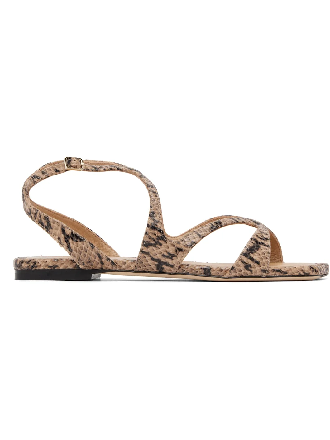 Beige Ayla Flats - 1