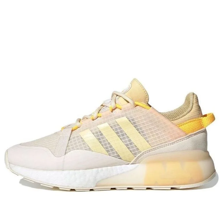 (WMNS) adidas ZX 2K Boost Pure 'Wonder White Orange Tint' GZ7875 - 1