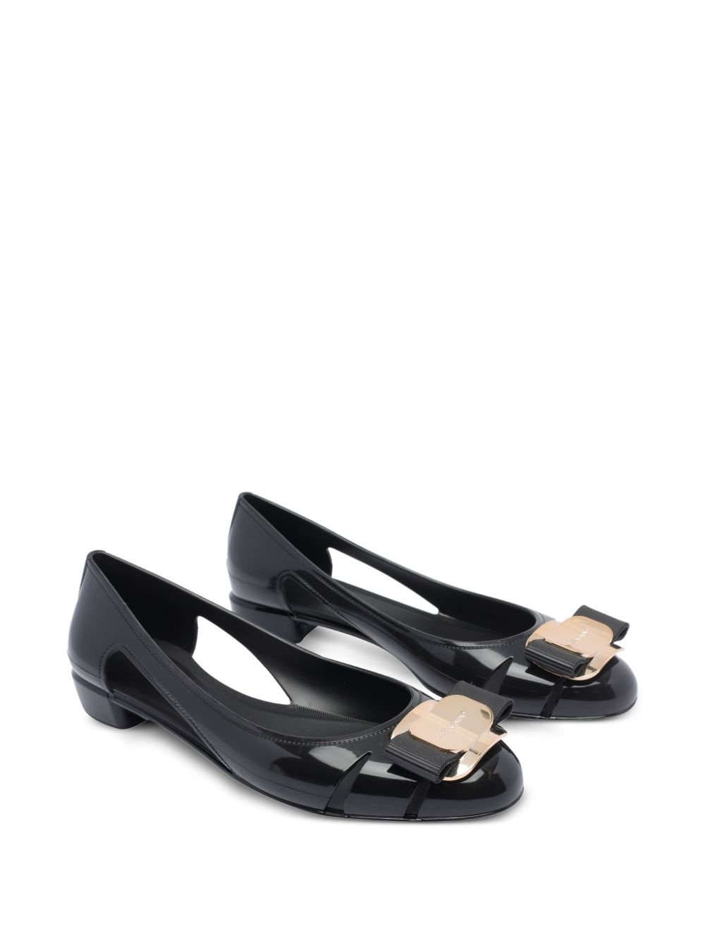 30mm leather ballet flats - 2