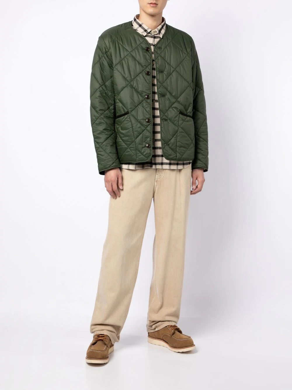 Liddesdale quilted button-up jacket - 2