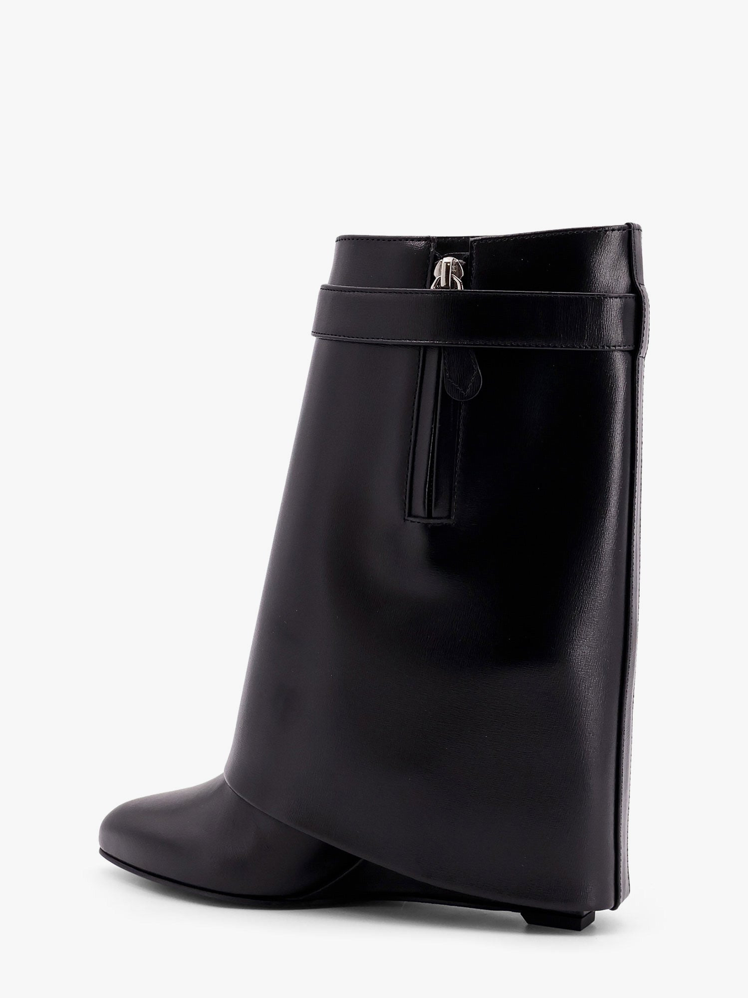 Sharklock Leather Ankle Boots - 3