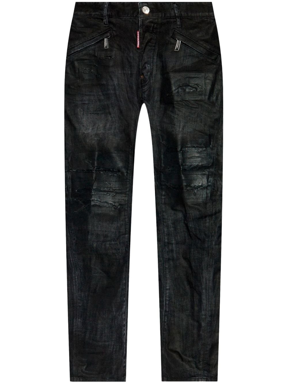【DSQUARED2】Tidy biker jean Dark Perfect Clean Wash Tidy Biker Jeans