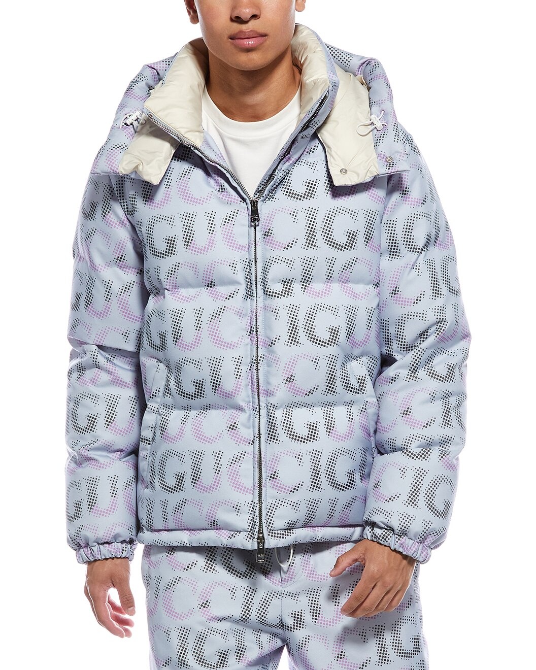 Gucci All Over Logo Down Puffer Jacket - 3