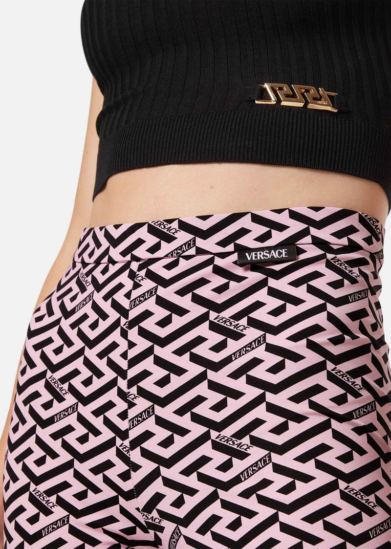 La Greca Print Leggings 5