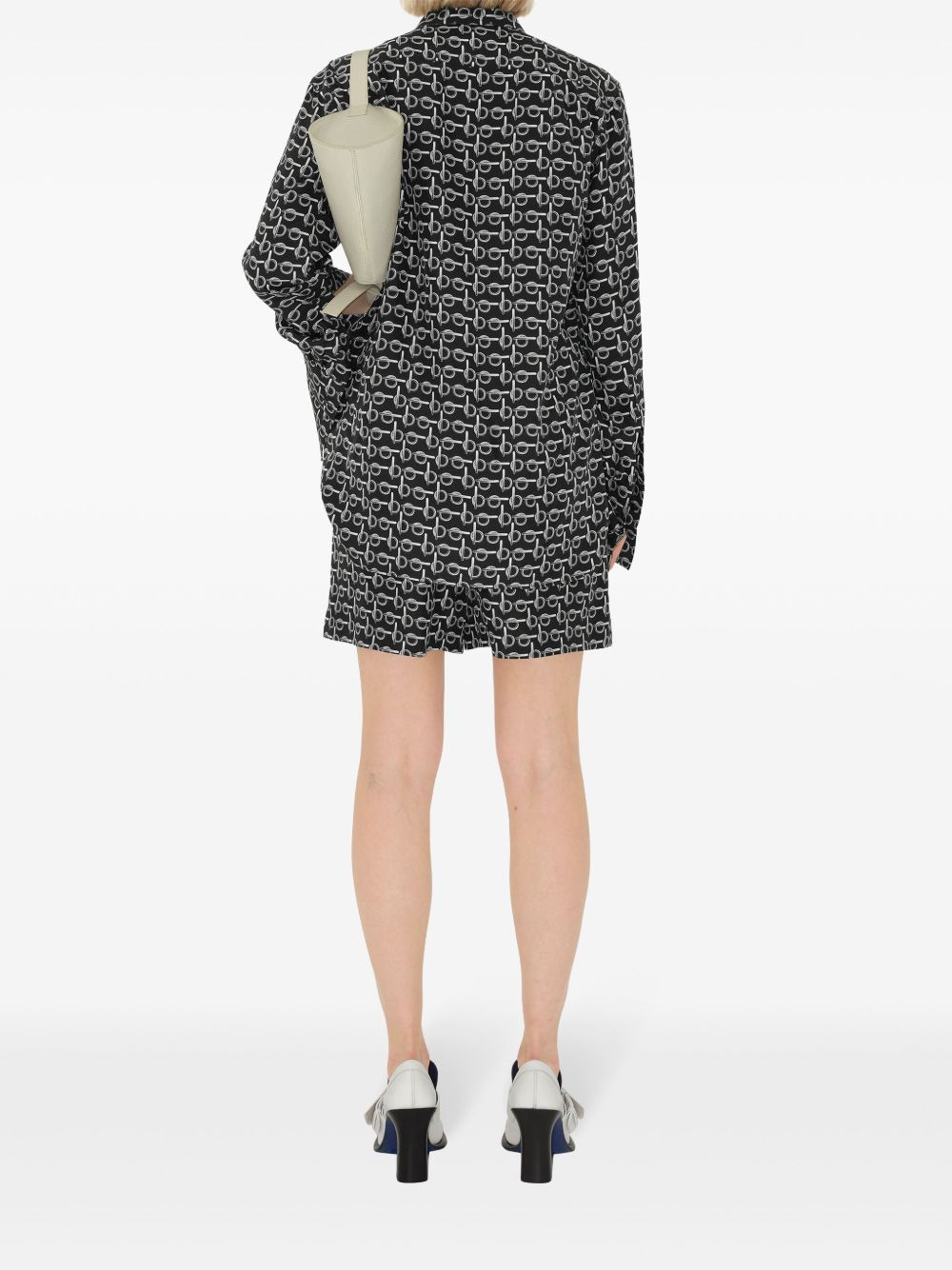 B silk shirt - 4