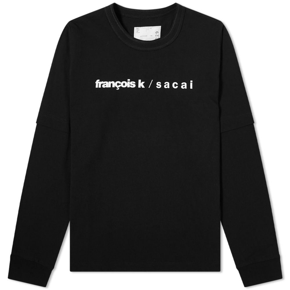 Sacai x Francois K. Long Sleeve Tee - 1