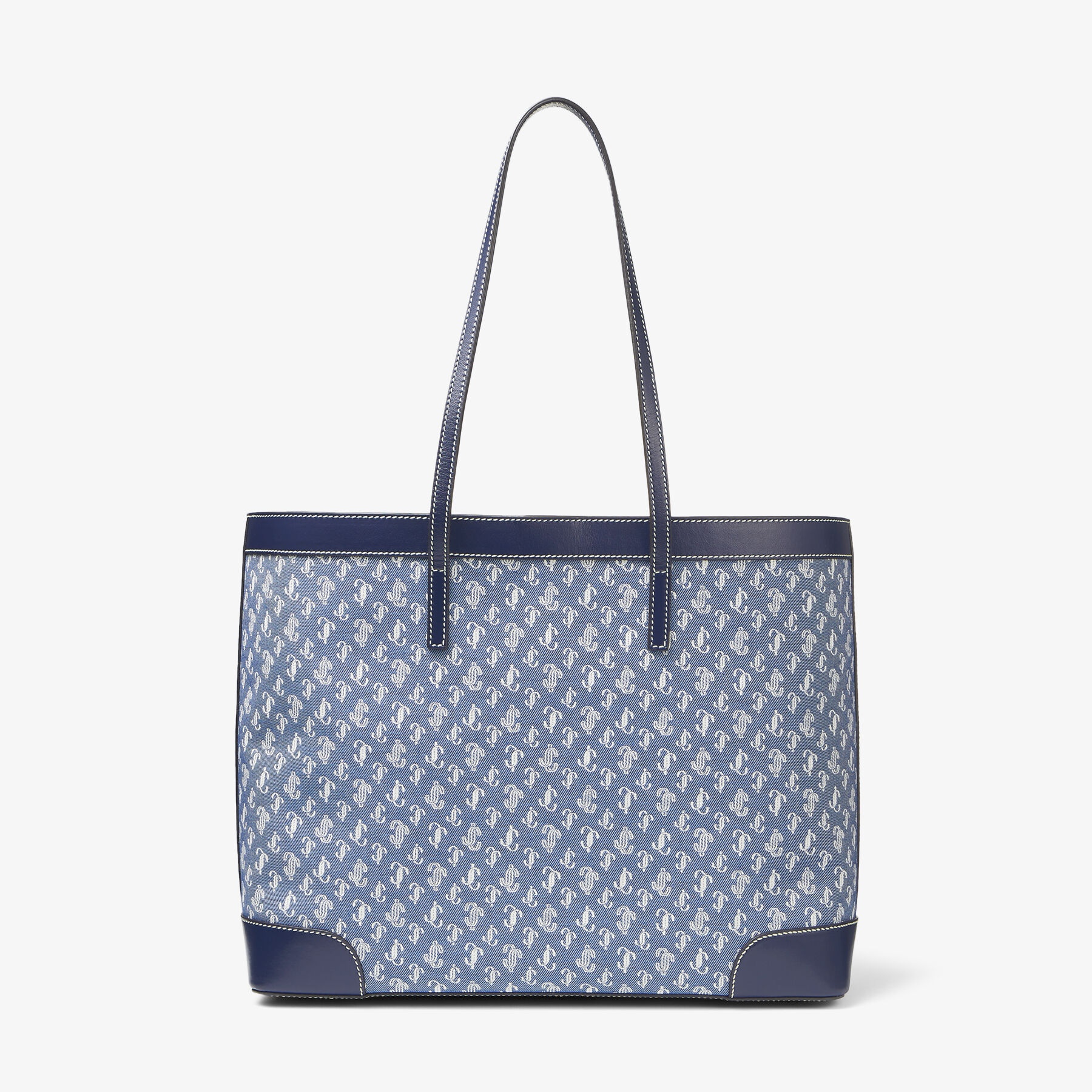 Nine2five E/W
Denim JC Monogram Tote Bag - 8