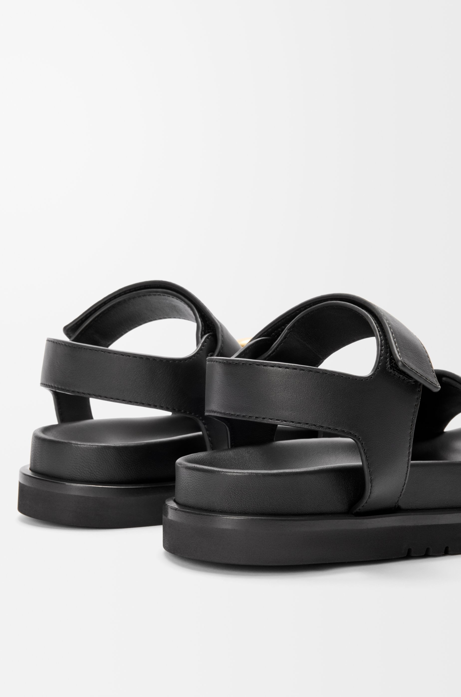Pebble fussbett sandal in soft calfskin - 5