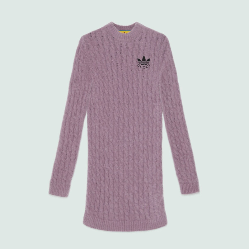 adidas x Gucci cable knit dress 1