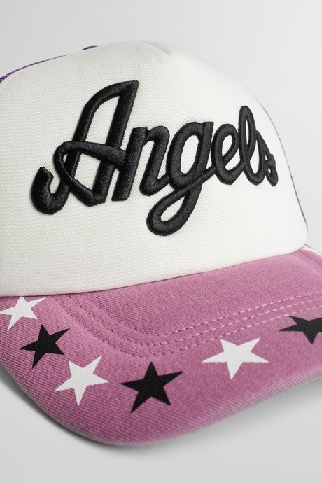 Palm angels men's multicolor angels trucker cap - 4