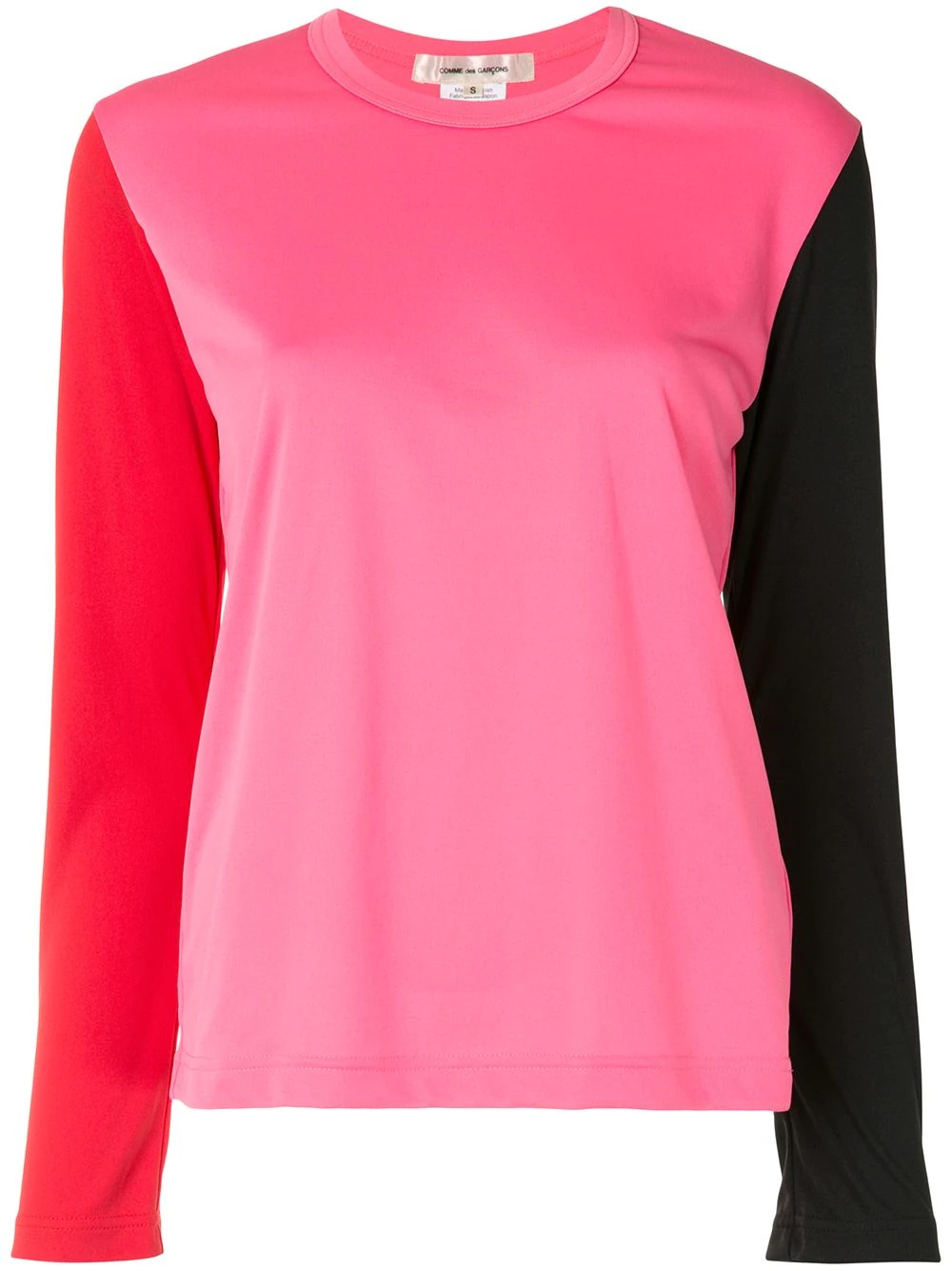 colour-block T-shirt - 1