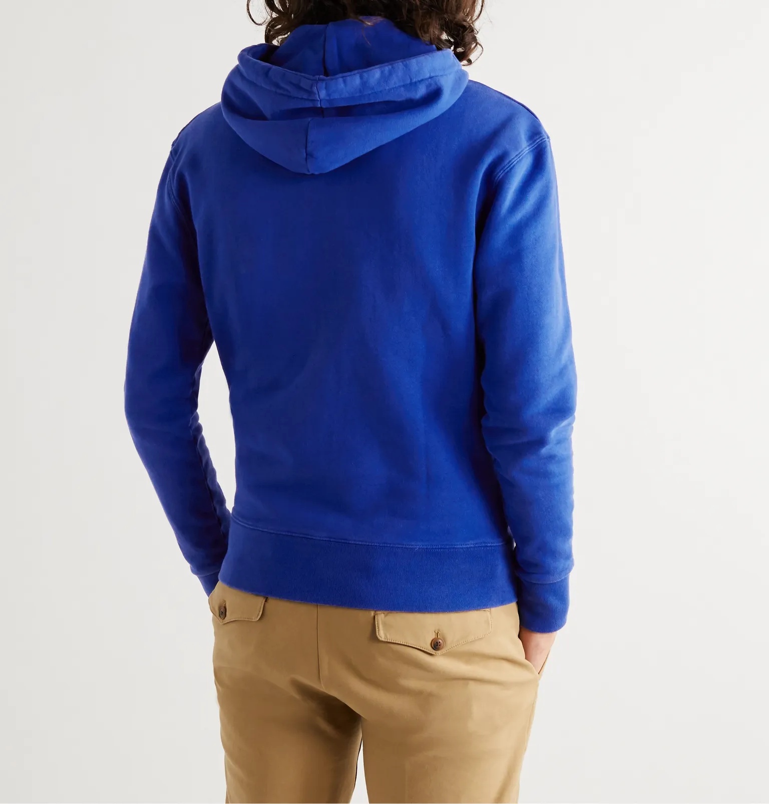 Logo-Appliquéd Loopback Cotton-Jersey Hoodie - 8