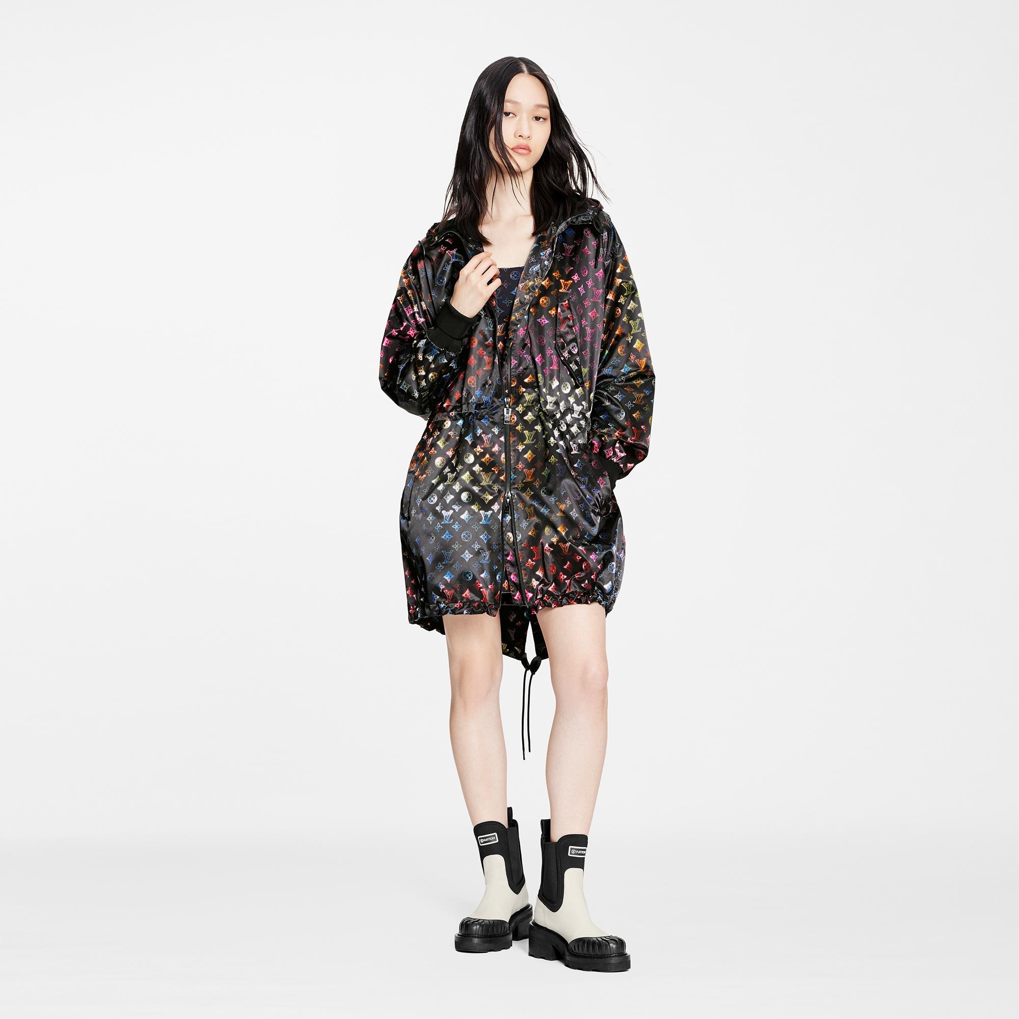 Neon Mahina Monogram Long Parka - 2