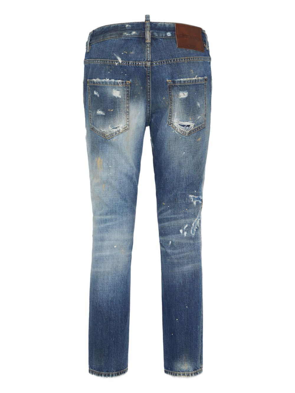 distressed skinny jeans - 2