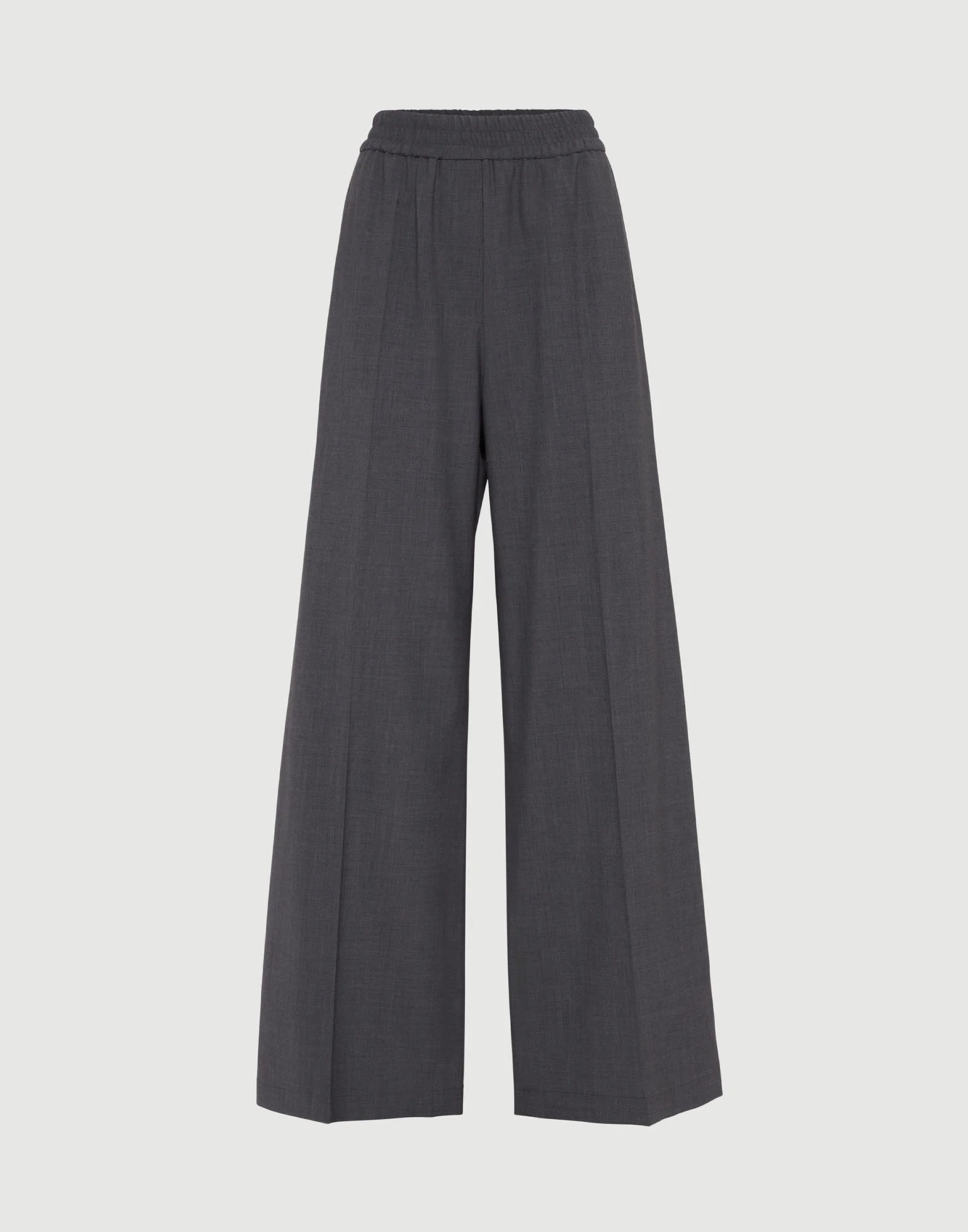 Tropical luxury wool loose track trousers - 1