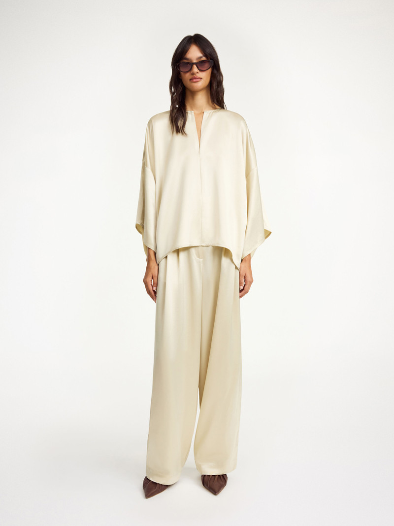 BY MALENE BIRGER Piscali wide-leg trousers outlook
