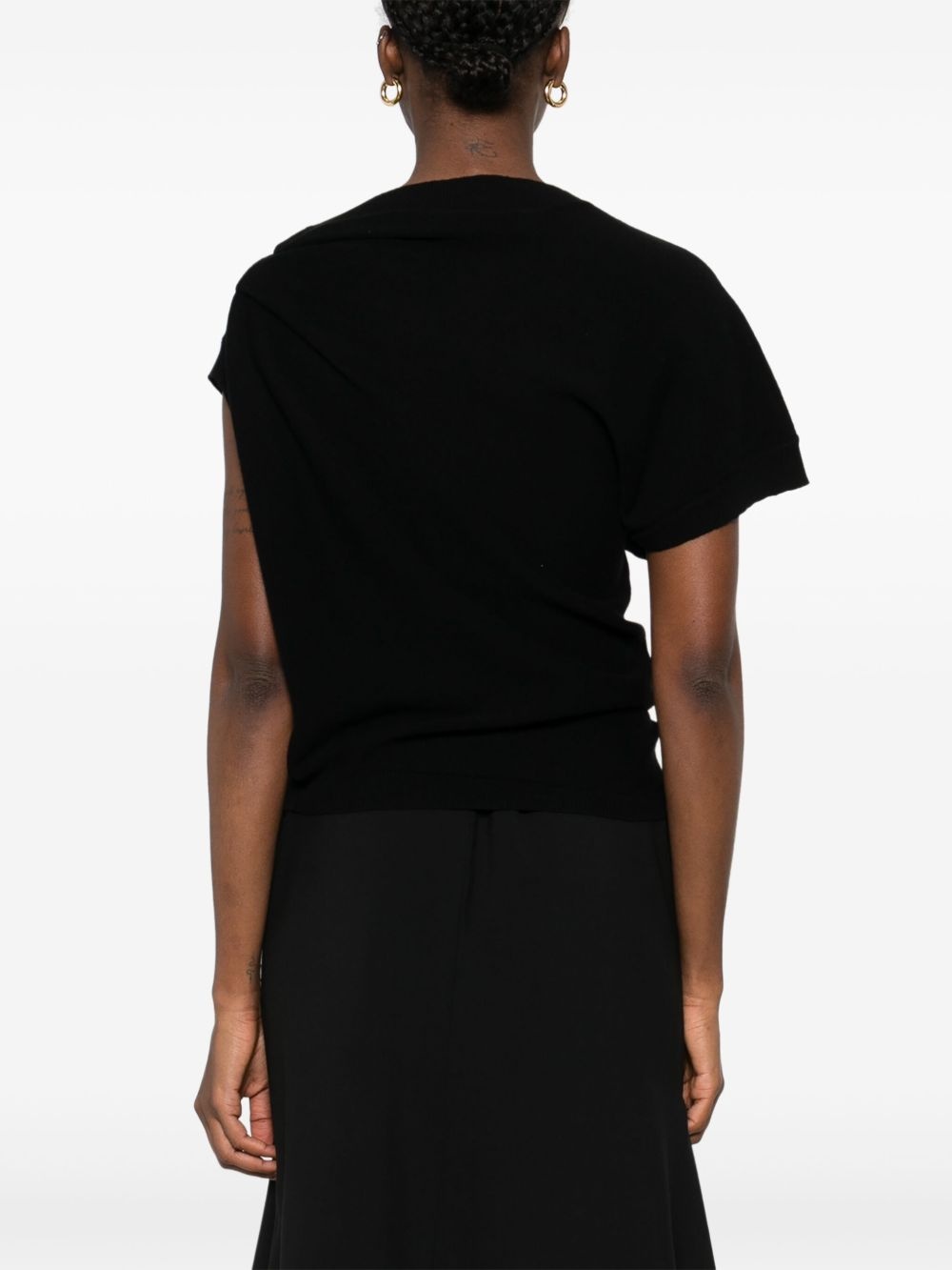 deconstructed knitted top - 4