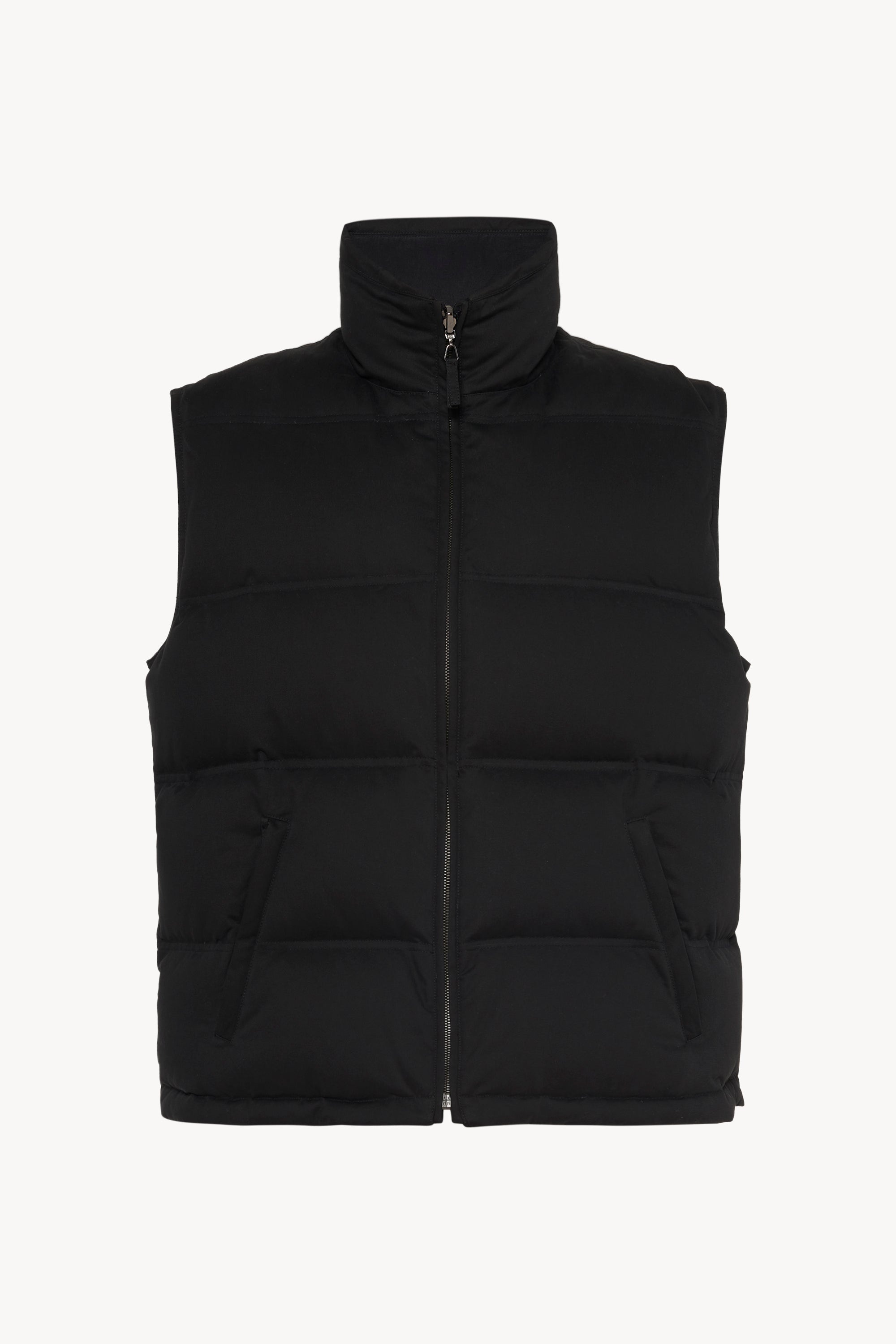Gettler Vest in Cotton and Cashmere - 1