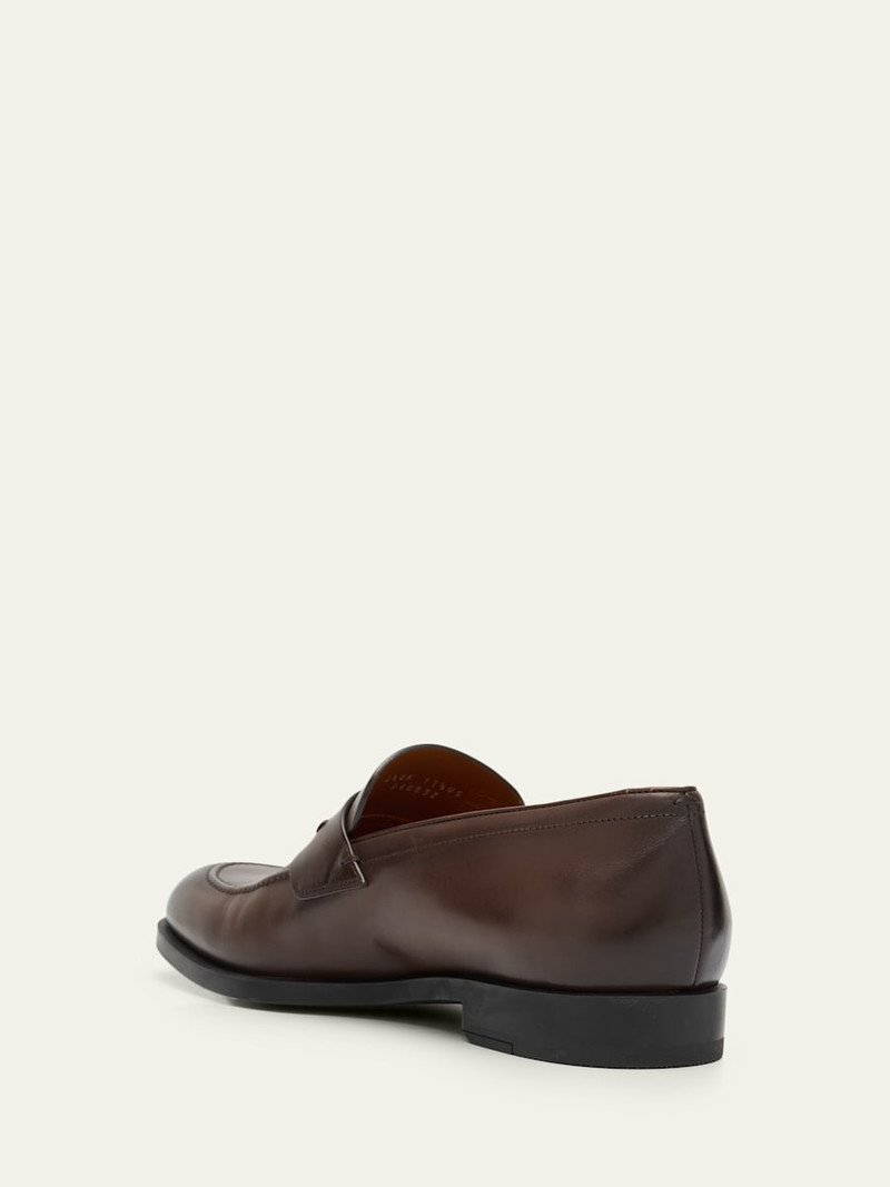 Men's Calfskin Penny Loafers 4