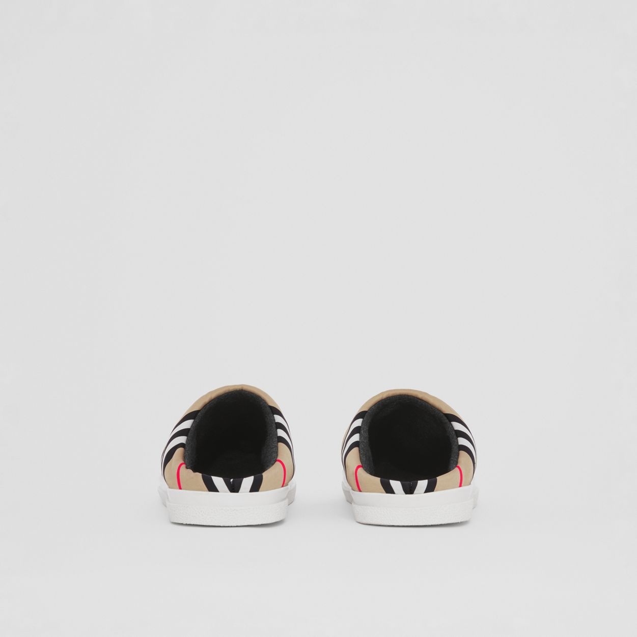 Icon Stripe Nylon Slippers - 5