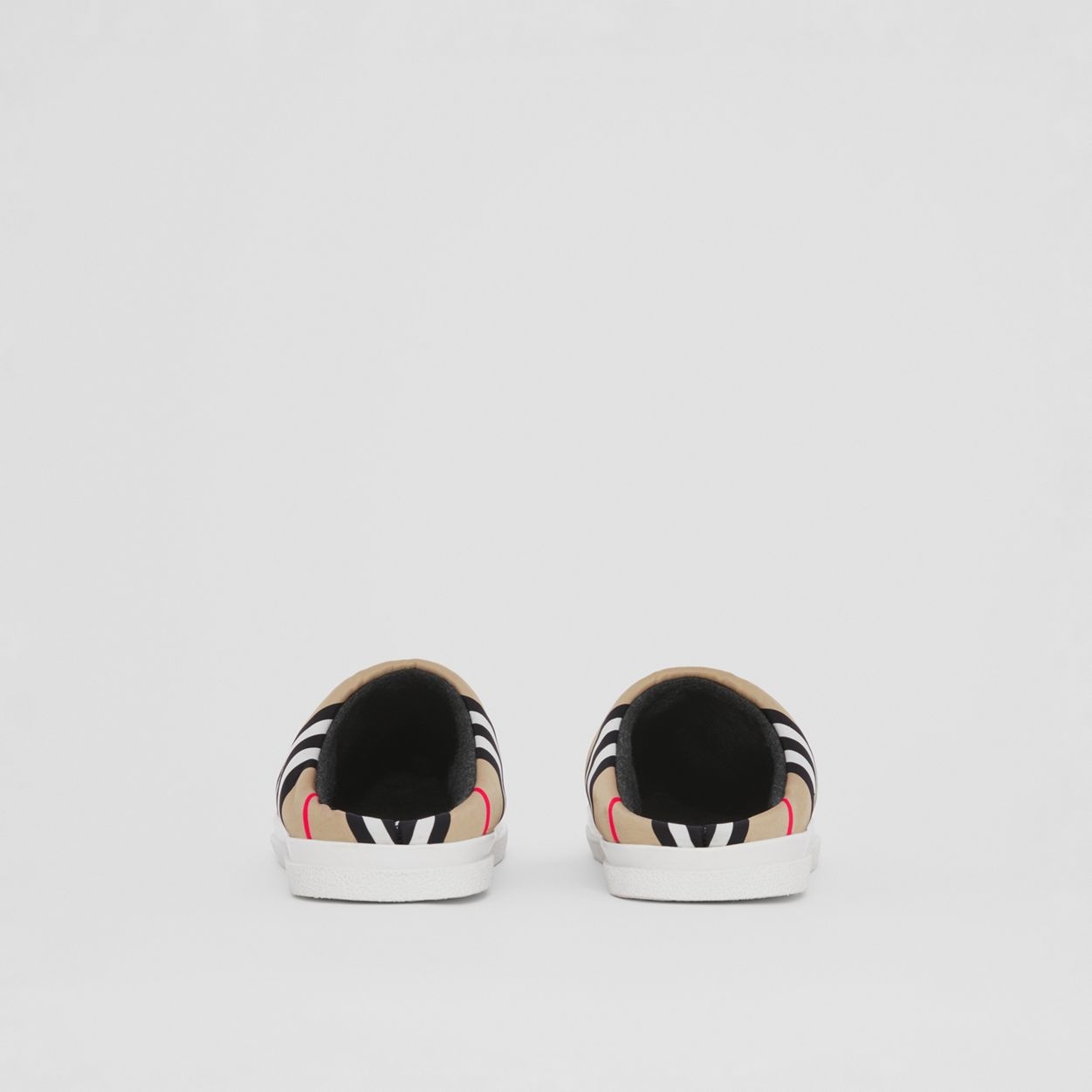 Icon Stripe Nylon Slippers - 6