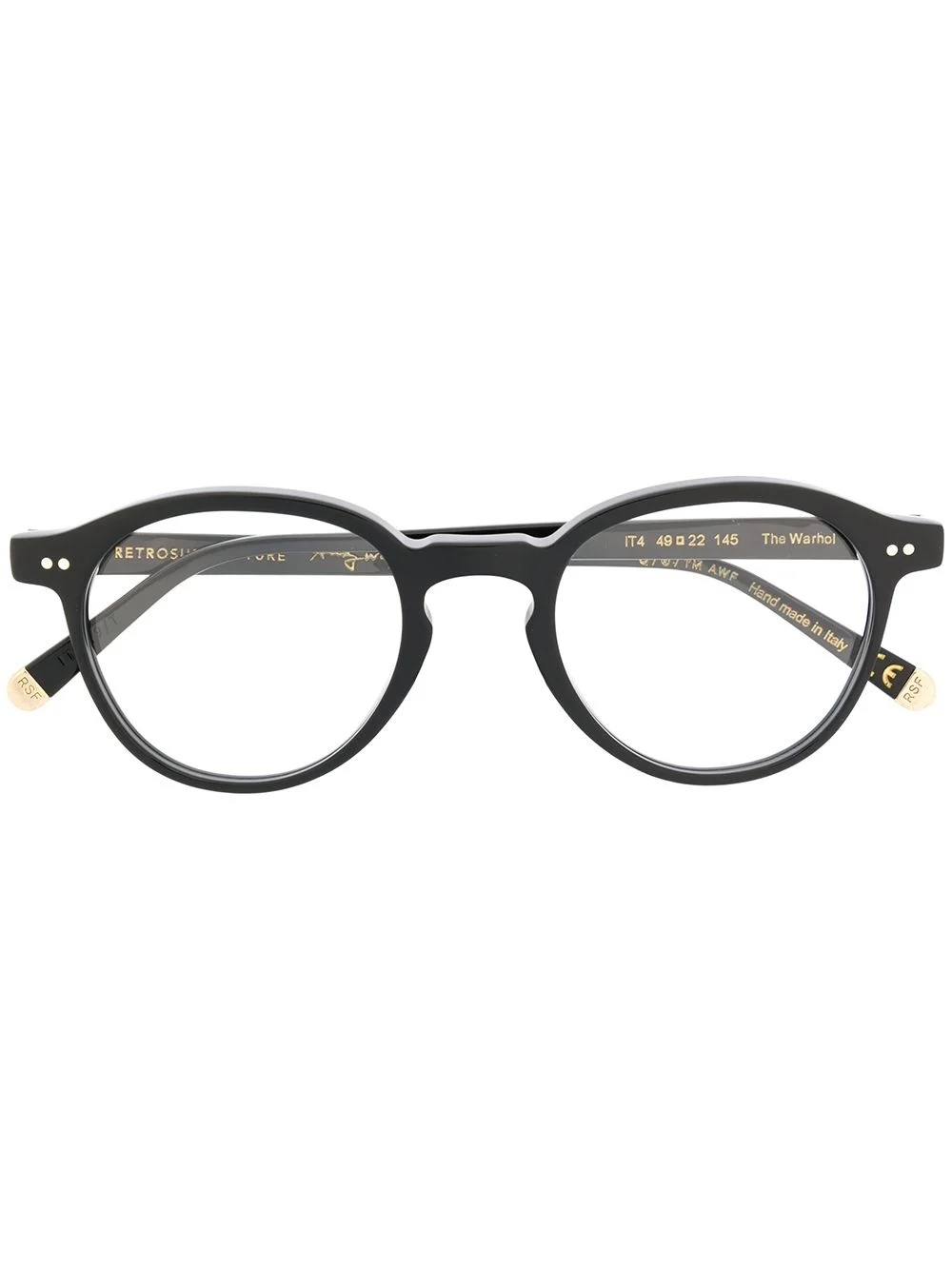 round frame glasses - 1