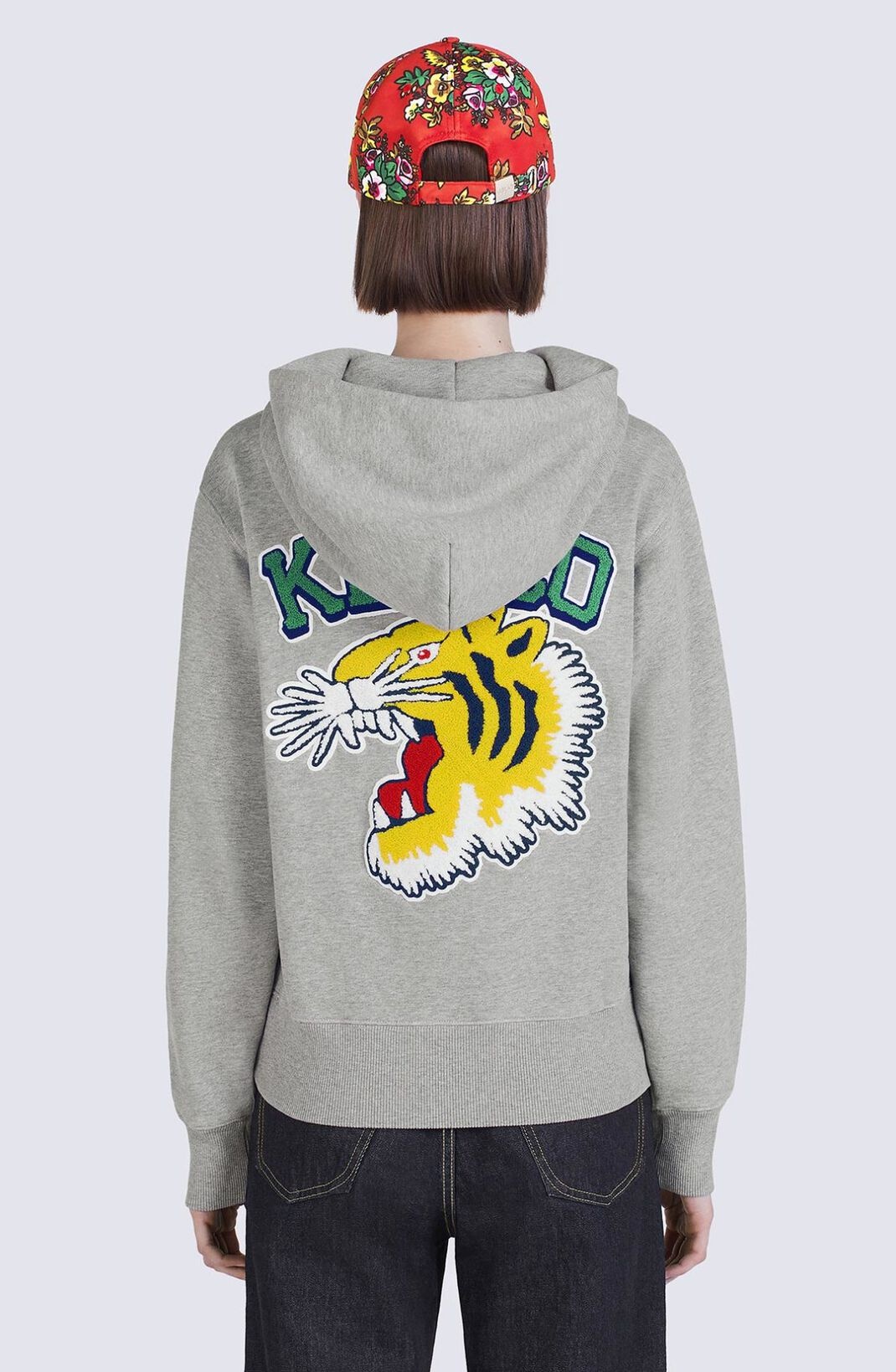 'Tiger Varsity' oversized hoodie - 6