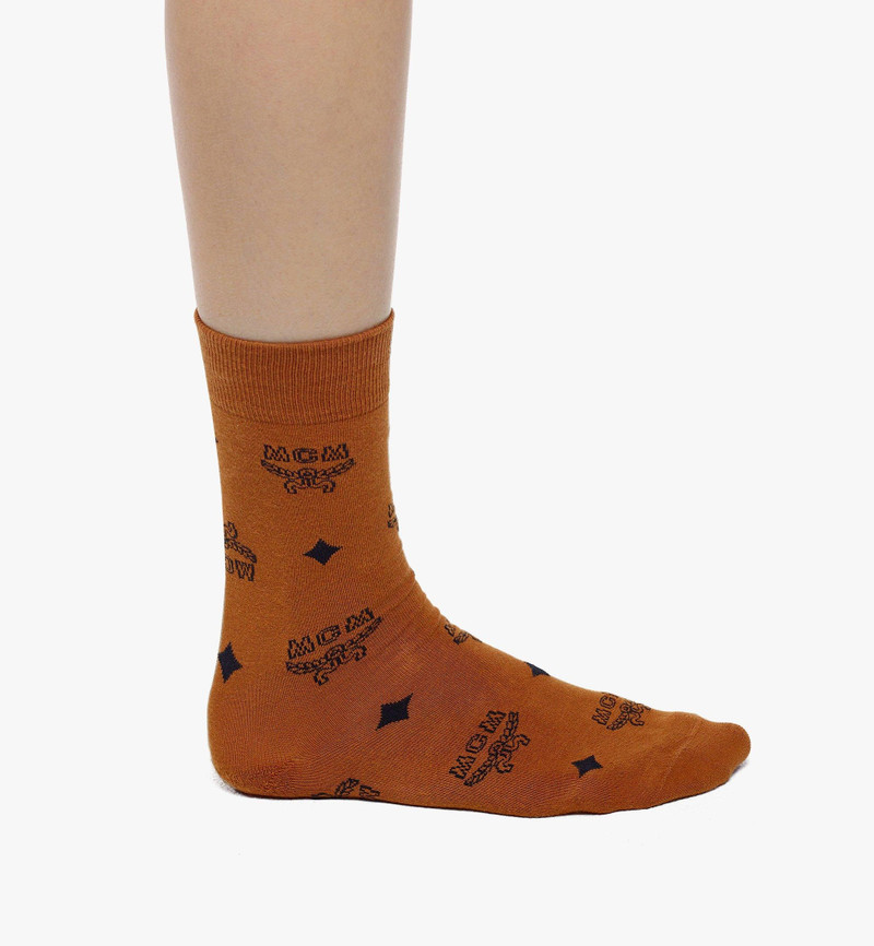 Monogram Knit Socks 4