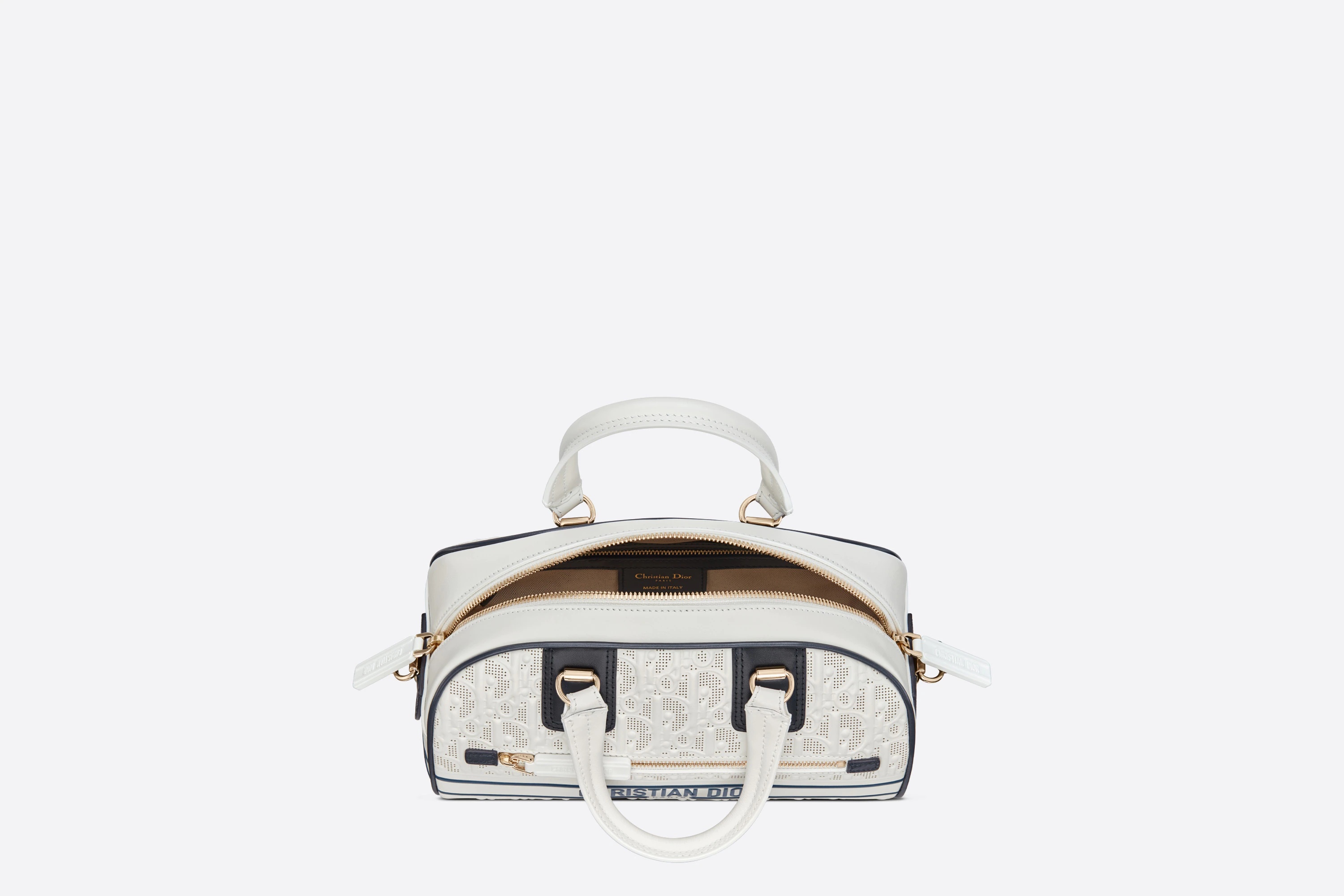 Small Dior Vibe Zip Bowling Bag - 3