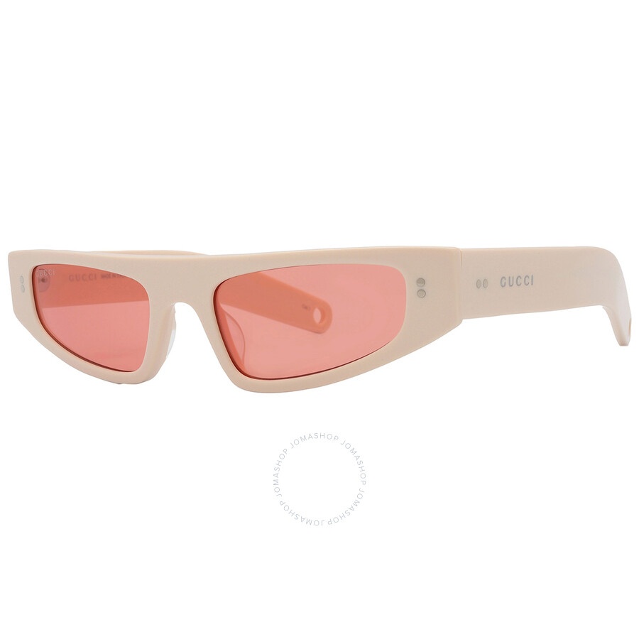 Gucci Red Browline Ladies Sunglasses GG1634S 005 51 - 5