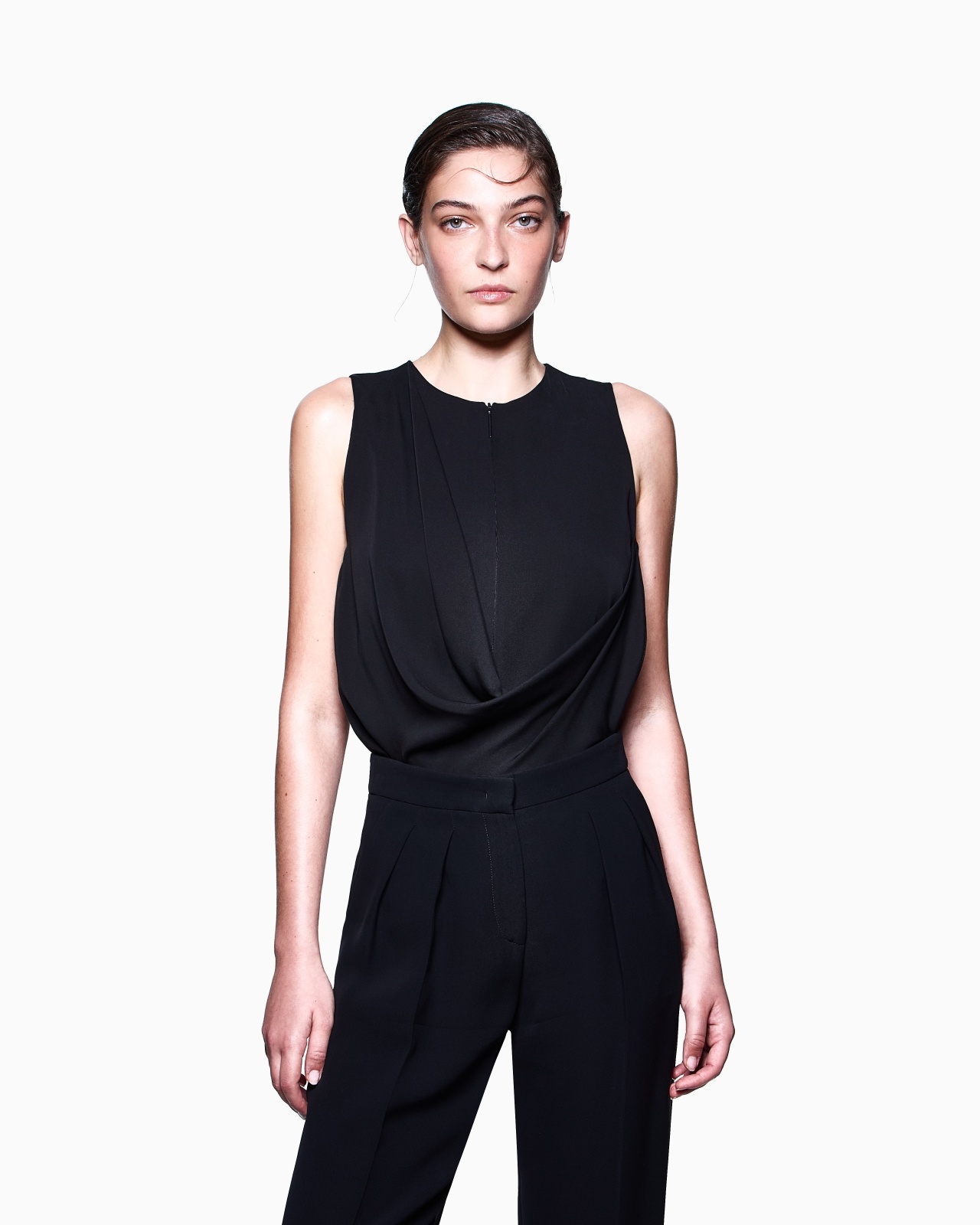 TOP IN SILK DOUBLE GEORGETTE - 4