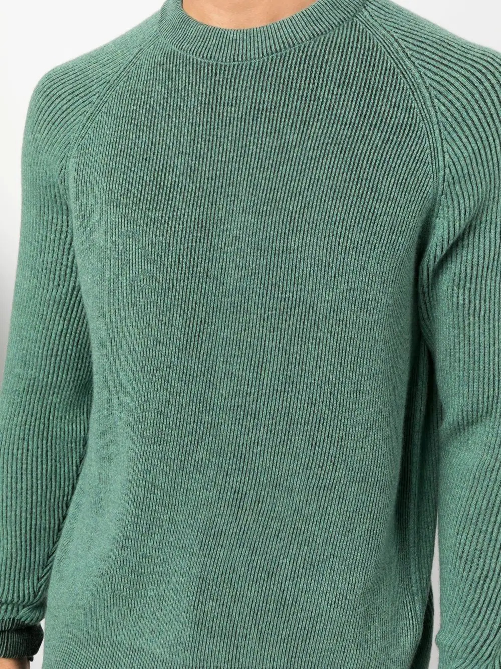 round-neck knit jumper - 5