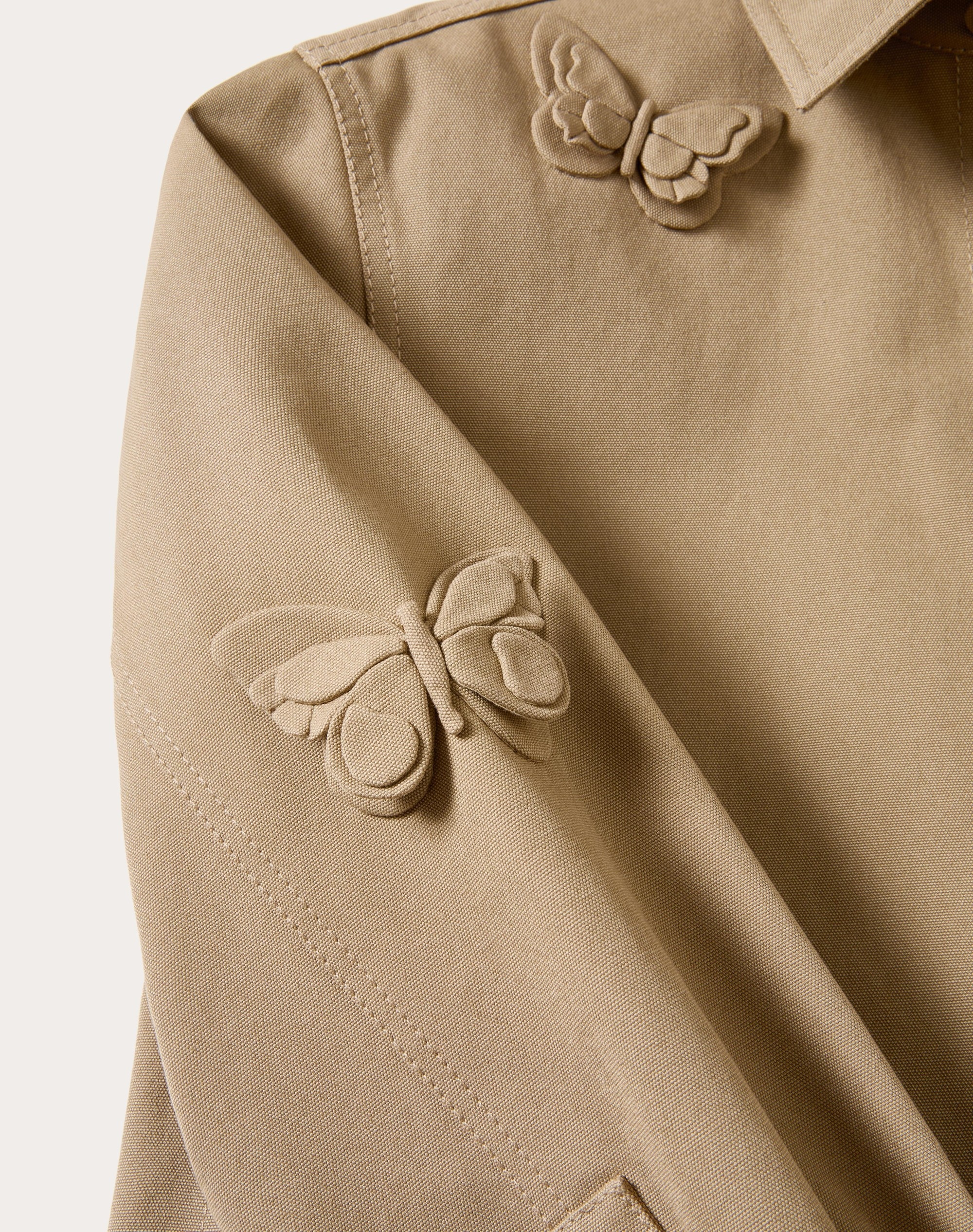 JACKET IN EMBROIDERED COUTURE CANVAS - 3