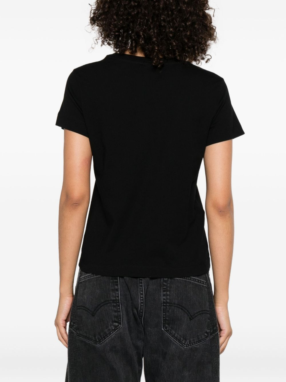 crew-neck short-sleeve top - 4