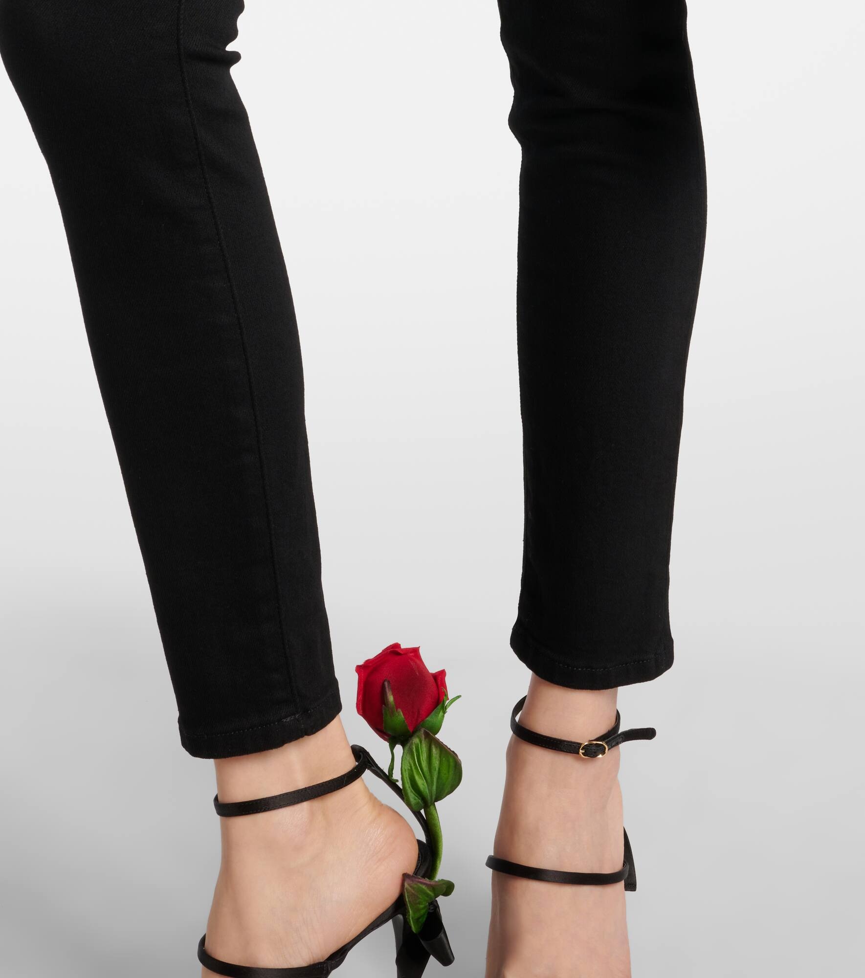 Cotton slim jeans - 5