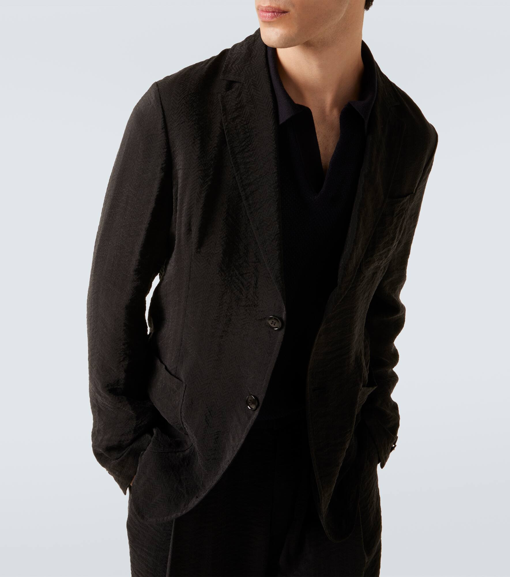 Single-breasted blazer - 5