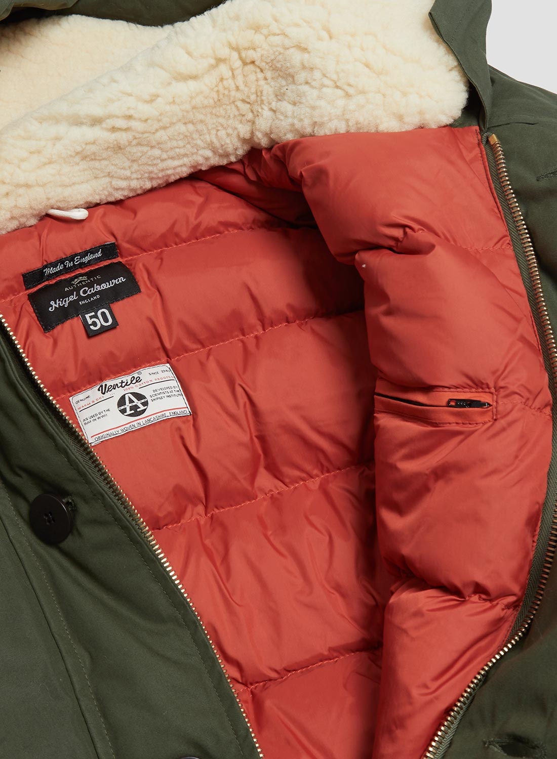 Everest Parka in Olive - 7