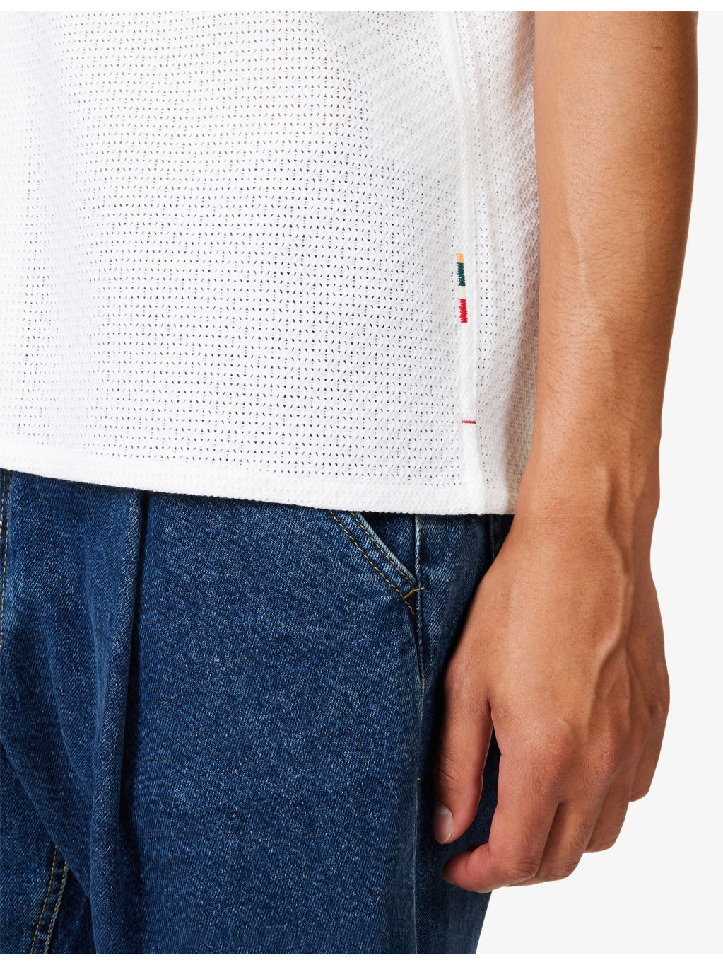 Maitan Open-Weave Cotton Shirt - 5