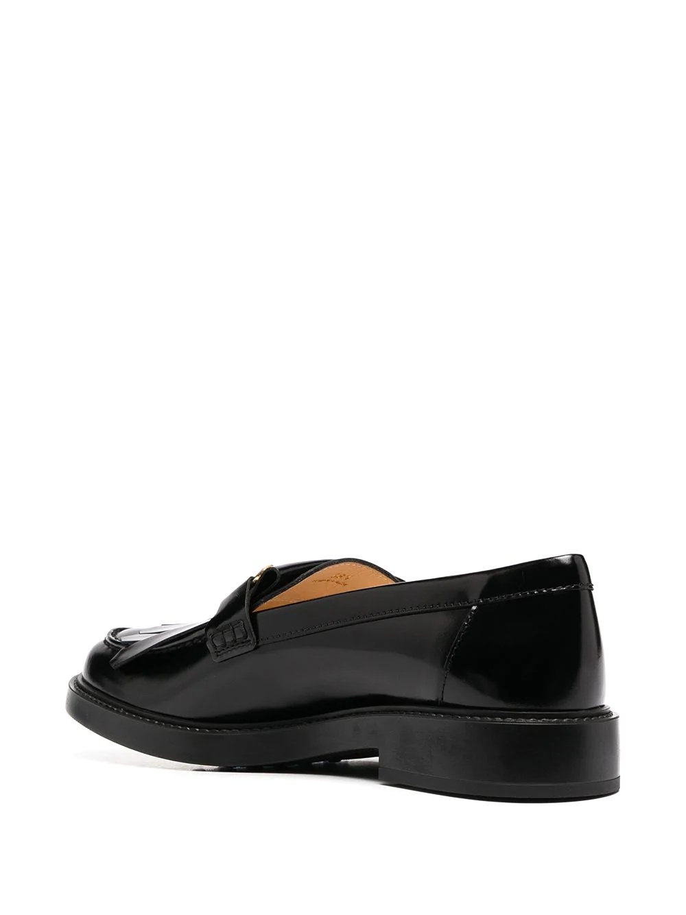 Double T buckle loafers - 3