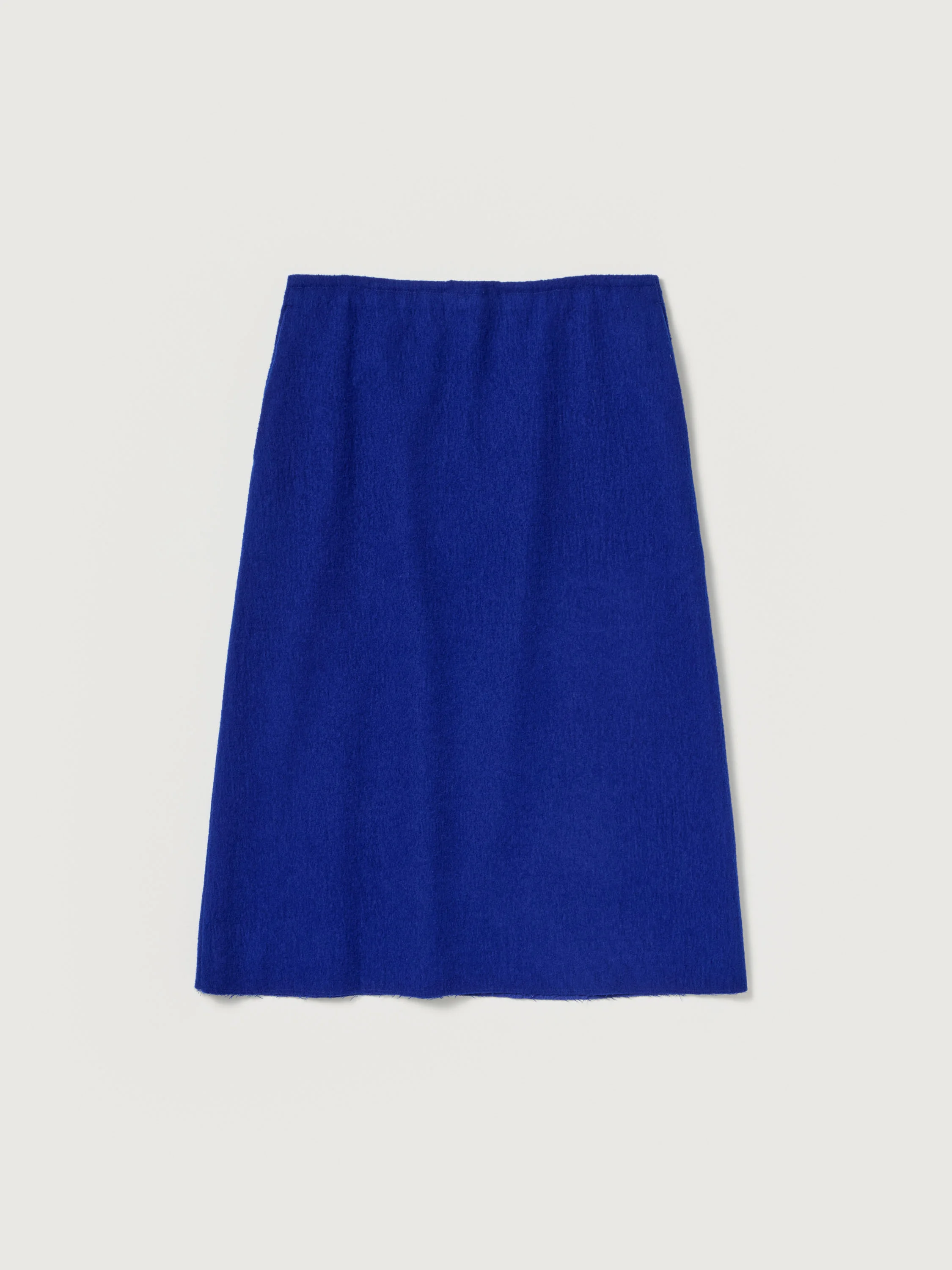 FULLED WOOL SILK SKIRT - 1