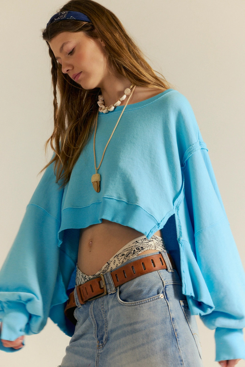 We The Free Camden Cropped Sweatshirt 1