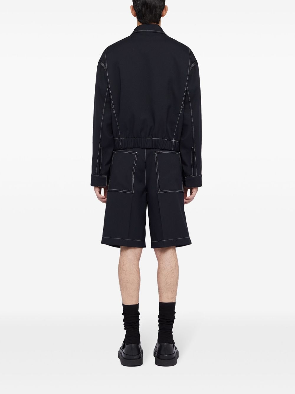 concealed fastening shirt jacket - 3