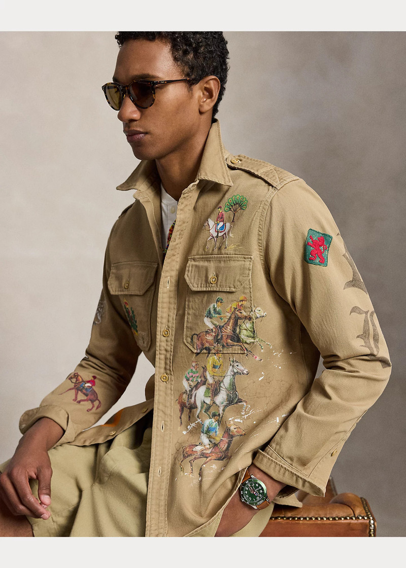 Classic Fit Graphic Workshirt 7