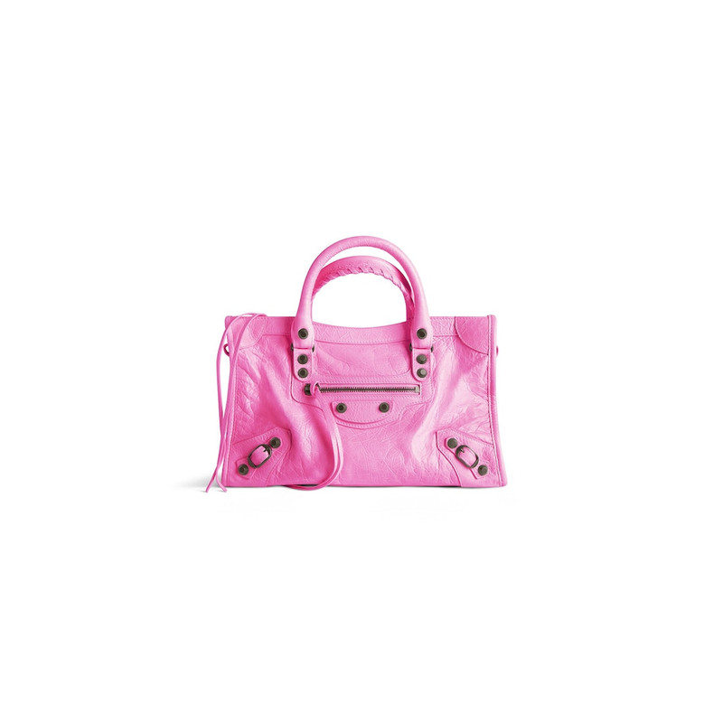 Women's Le City Small Bag in Glossy Pink 1